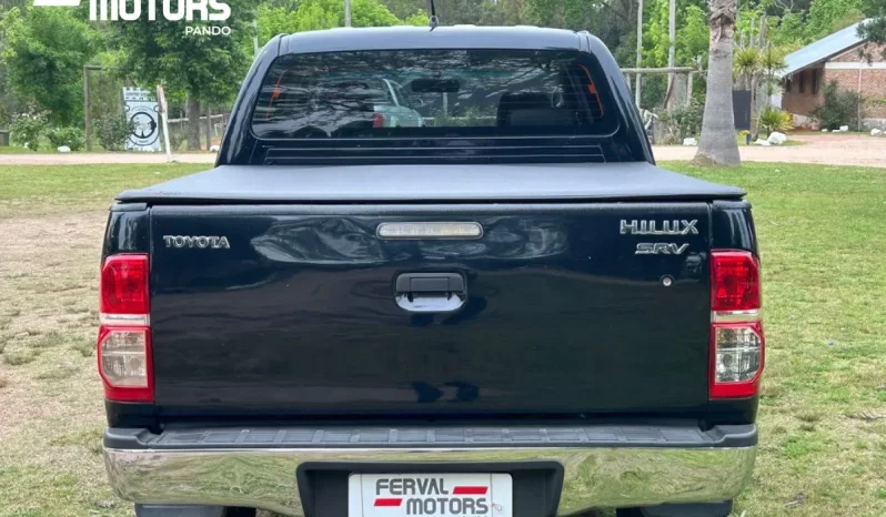 Toyota Hilux SRV 4×2 DIESEL 3.0 lleno