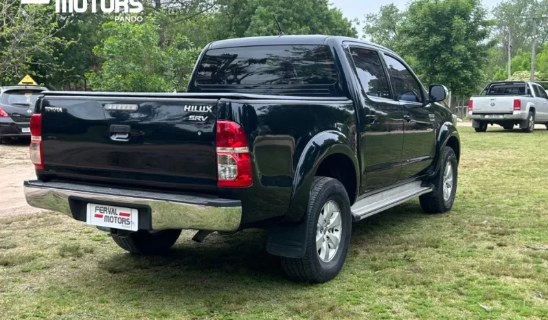Toyota Hilux SRV 4×2 DIESEL 3.0 lleno